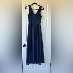 Lulus navy gown XS